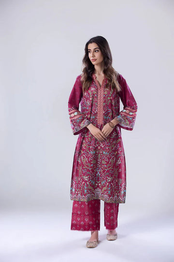 Sobia Nazir | Pret 2024 | SNPP-24-0314 Ready to Wear Shirt & Trouser SNPP-24-0314-S - House Of Hania