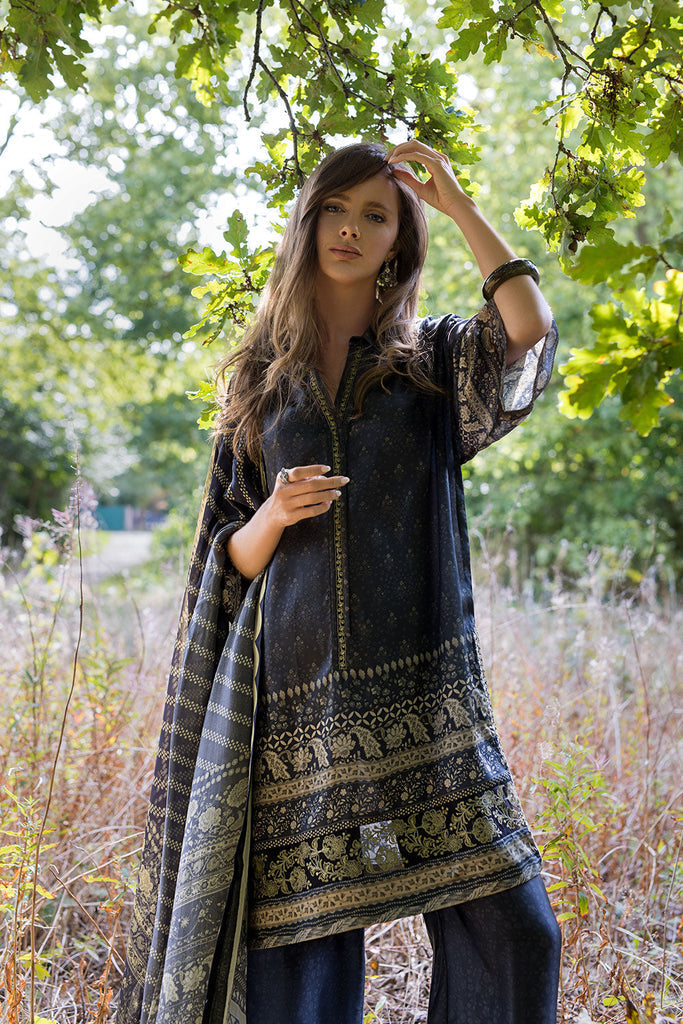 Sobia Nazir | Silk Satin 25 | ST25-05 - House Of Hania