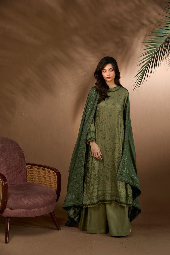 Sobia Nazir | Winter Shawl 25 | Design 2A - House Of Hania