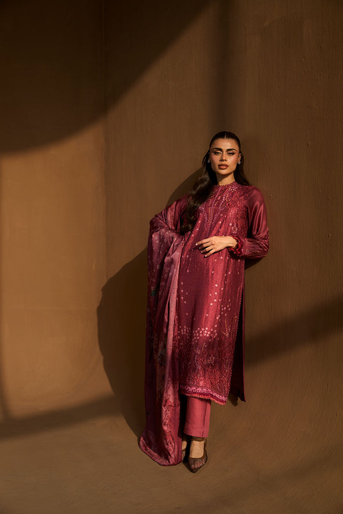 Sobia Nazir | Winter Shawl 25 | Design 3B - House Of Hania