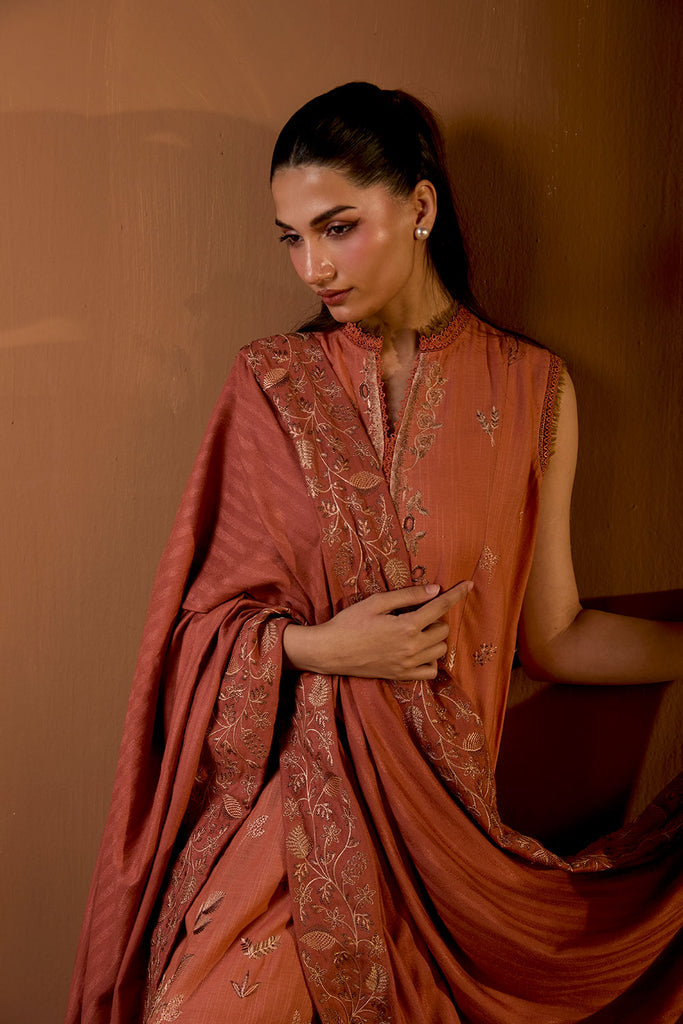 Sobia Nazir | Winter Shawl 25 | Design 4A - House Of Hania