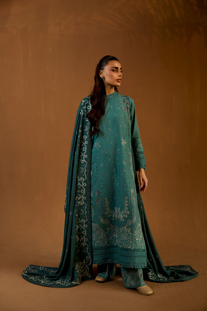 Sobia Nazir | Winter Shawl 25 | Design 5A - House Of Hania