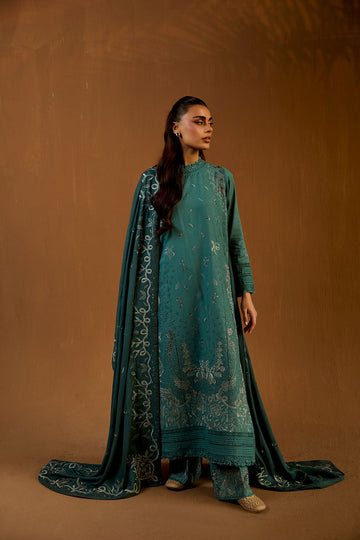 Sobia Nazir | Winter Shawl 25 | Design 5A - House Of Hania
