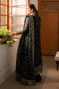 Solene by Ayzel Embroidered Organza 3Pc Suit D-06 FLEUR - House Of Hania