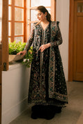 Solene by Ayzel Embroidered Organza 3Pc Suit D-06 FLEUR - House Of Hania