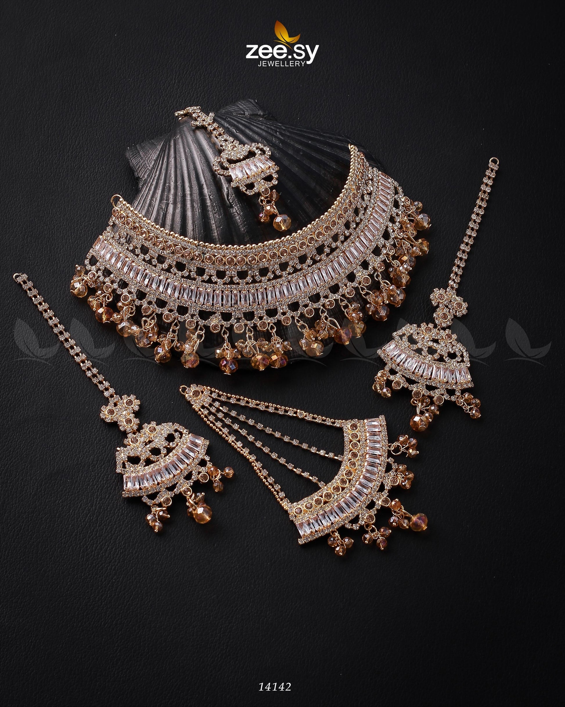 Starlit Bridal Set - House Of Hania