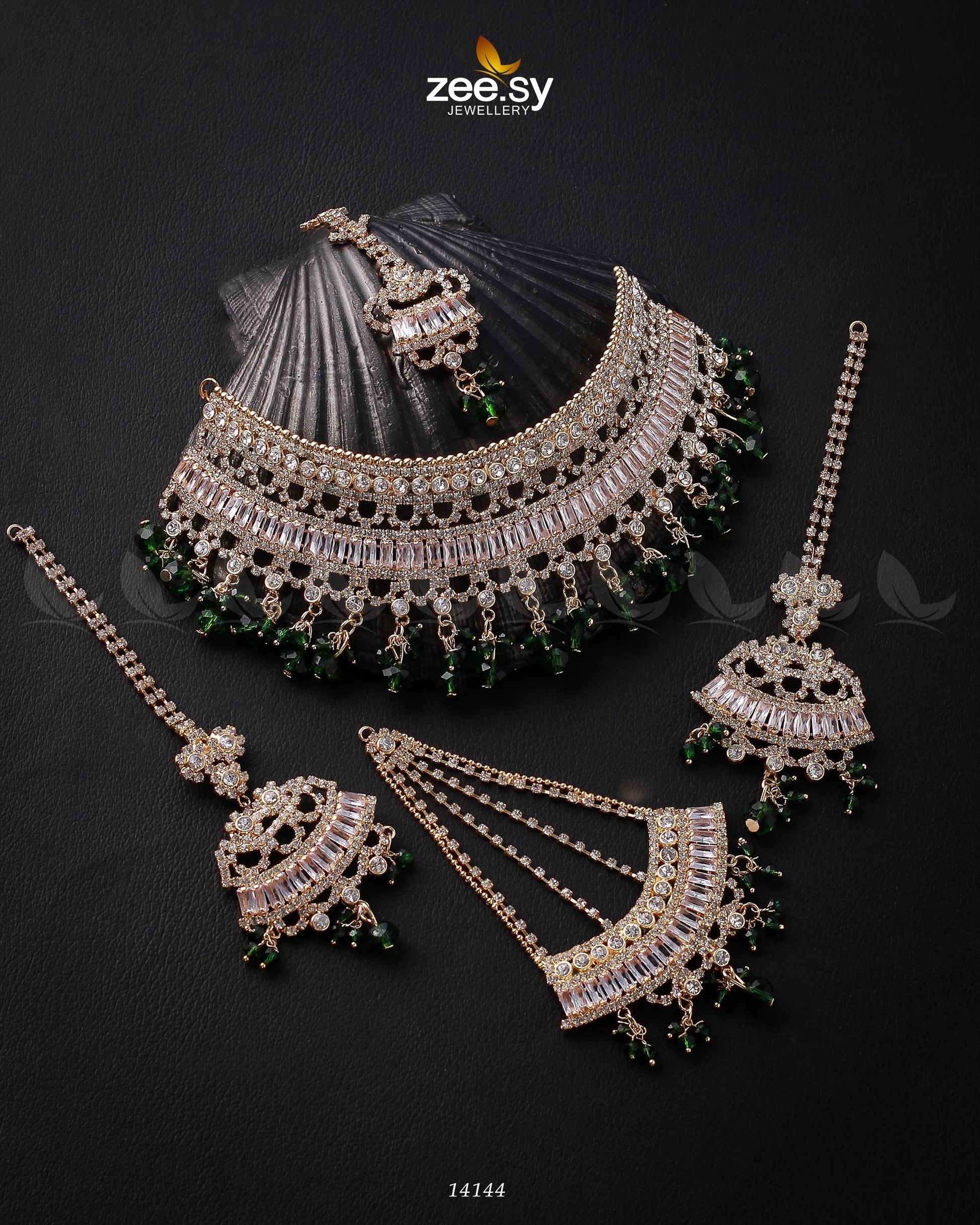 Starlit Bridal Set - House Of Hania