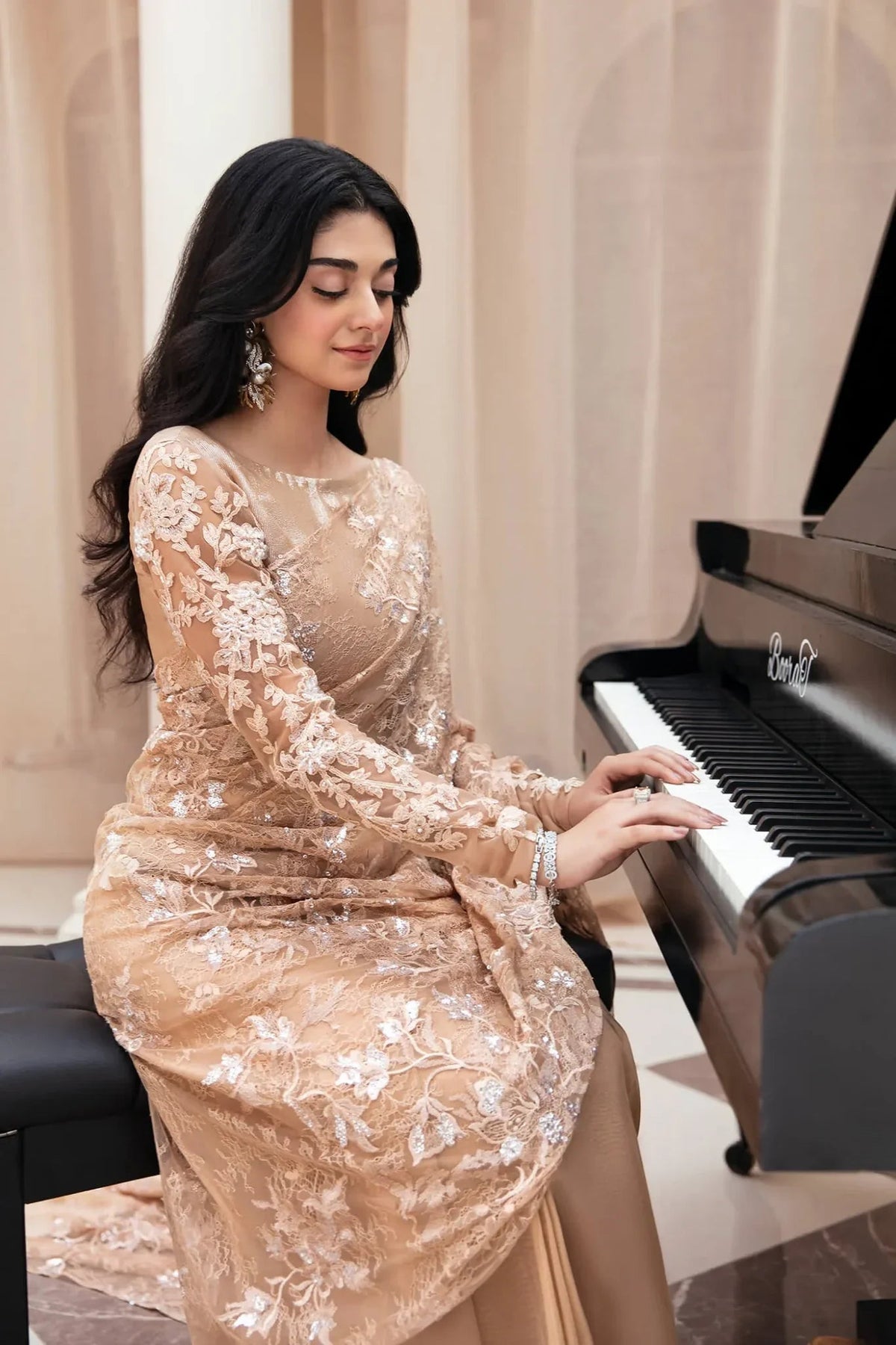 Musferah Saad | Symphony Wedding Formals | Sublime Rose