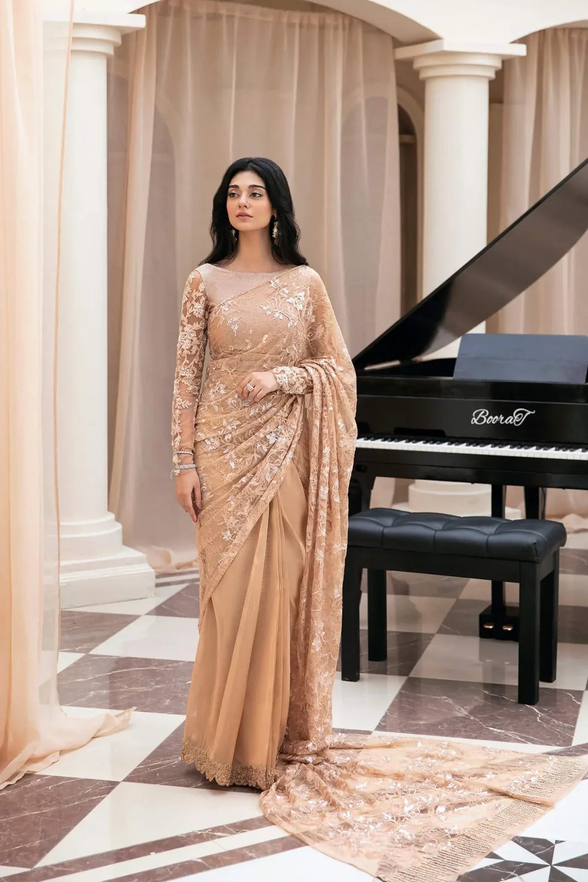 Musferah Saad | Symphony Wedding Formals | Sublime Rose