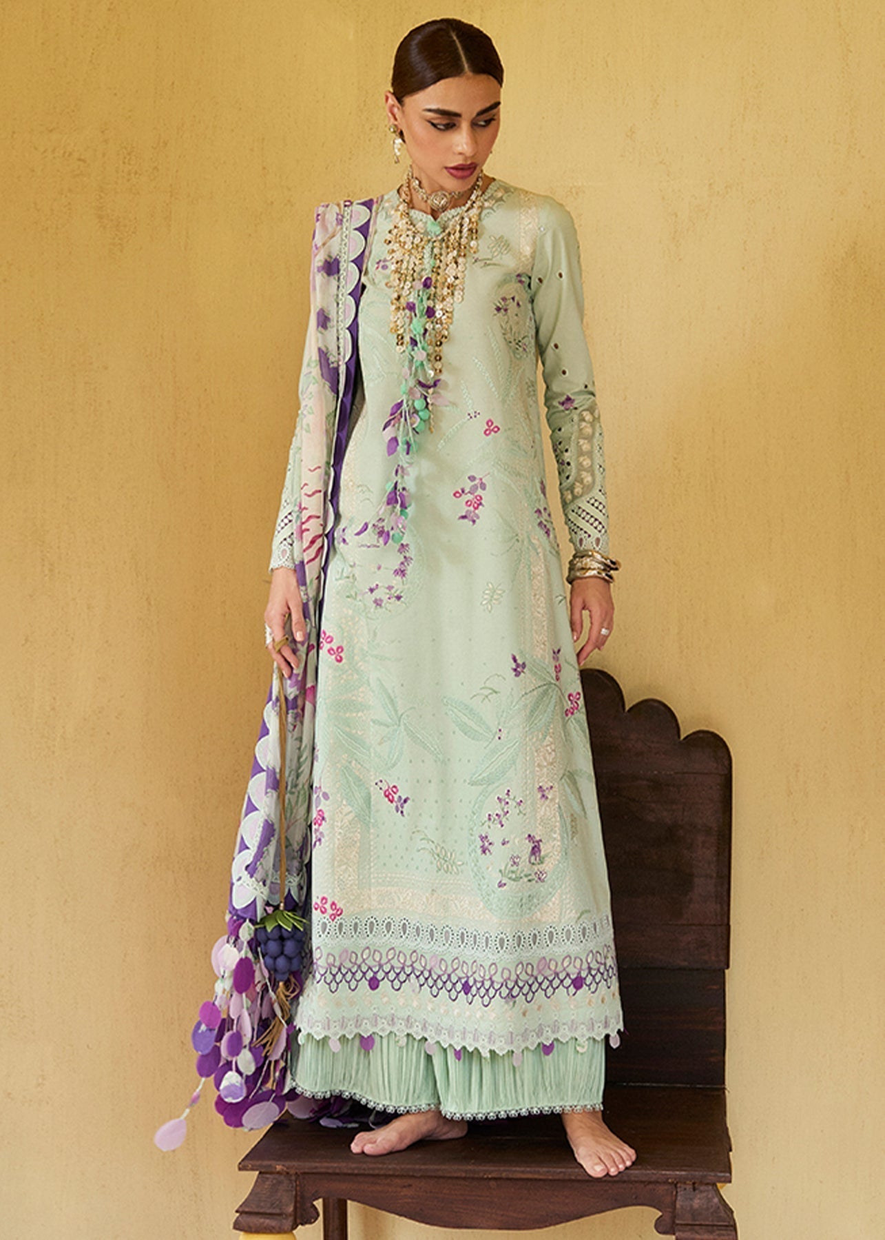 Suffuse | Luxury Lawn 25 | LARA - House Of Hania