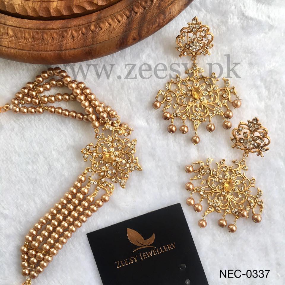 Sunflower Necklace-0337 - House Of Hania