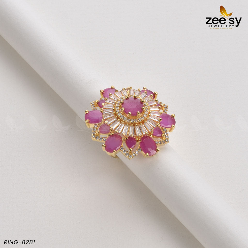 Sunflower Ring-8281 - House Of Hania
