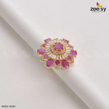 Sunflower Ring-8281 - House Of Hania
