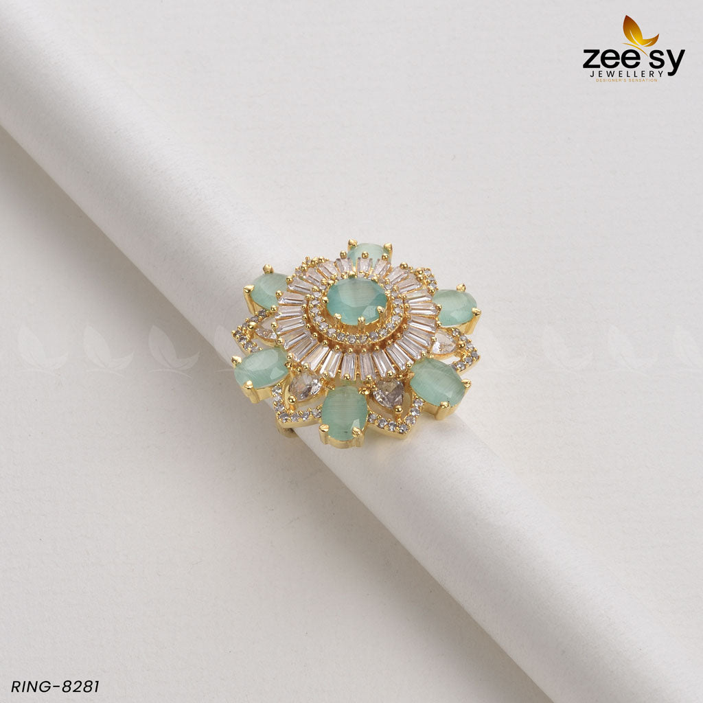 Sunflower Ring-8281 - House Of Hania