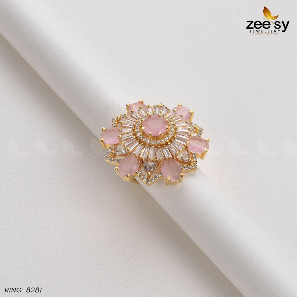 Sunflower Ring-8281 - House Of Hania