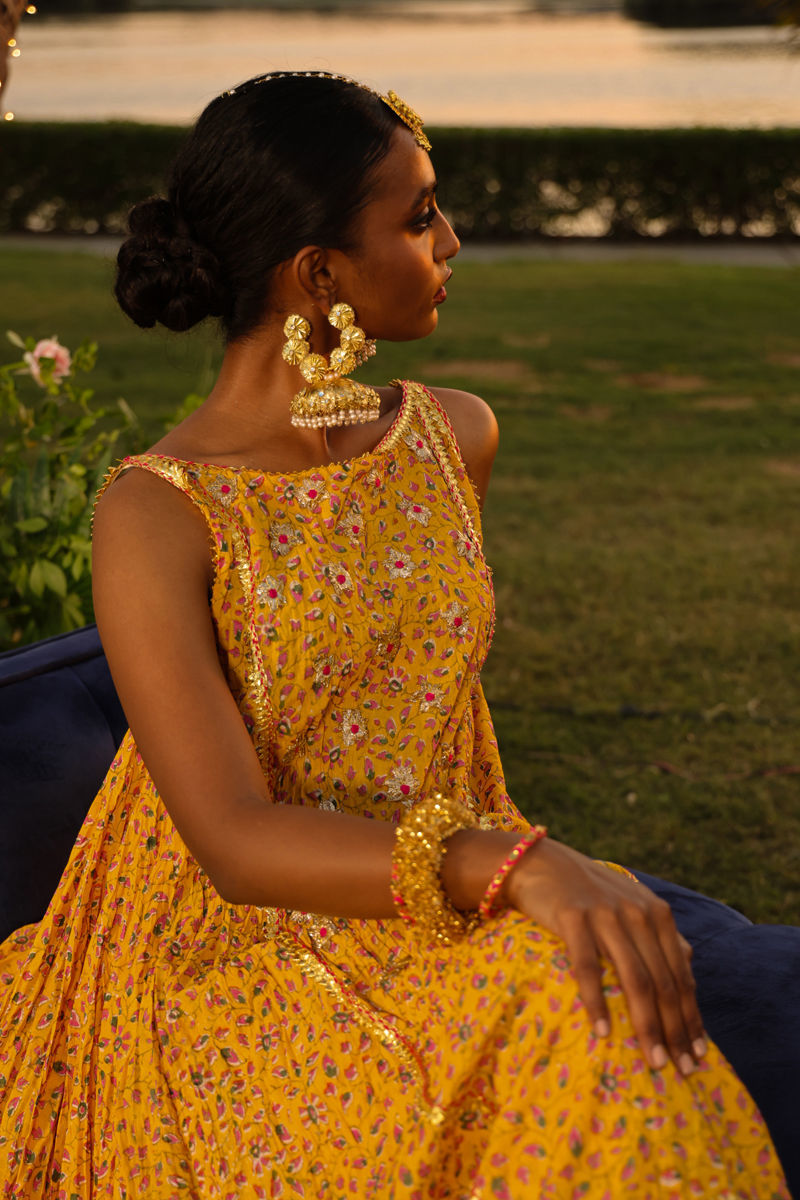 The Pink Tree Company | Wedding Wear | SAFFRON GARDEN - House Of Hania