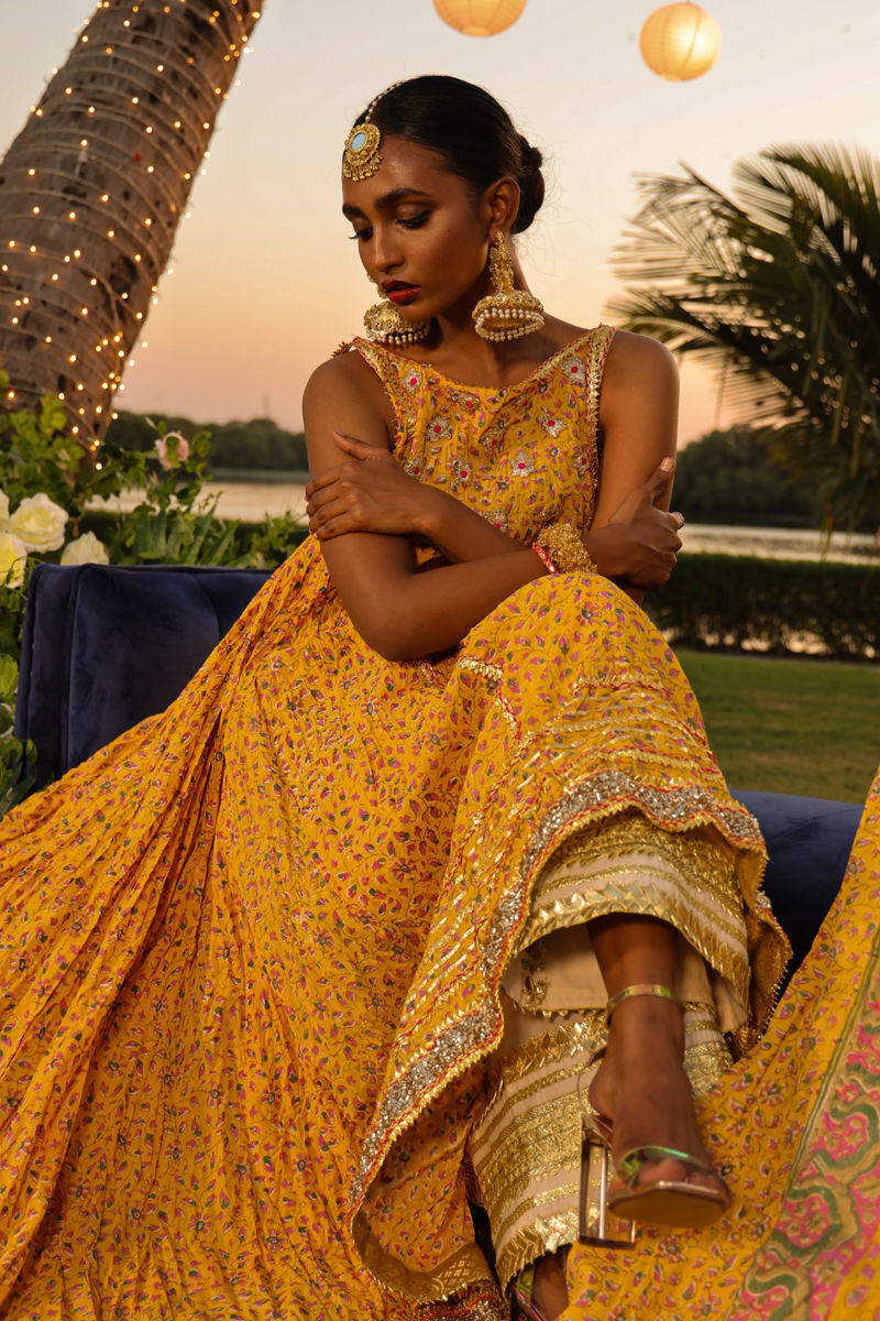 The Pink Tree Company | Wedding Wear | SAFFRON GARDEN - House Of Hania