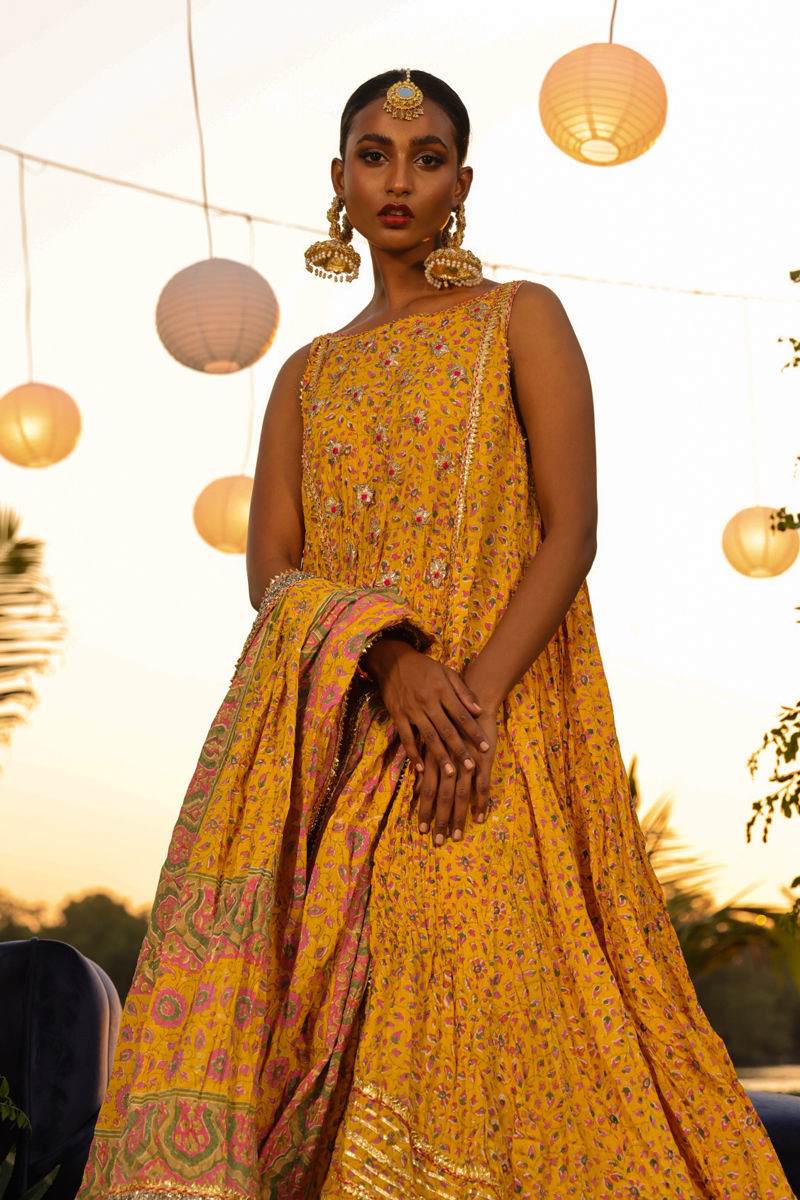The Pink Tree Company | Wedding Wear | SAFFRON GARDEN - House Of Hania