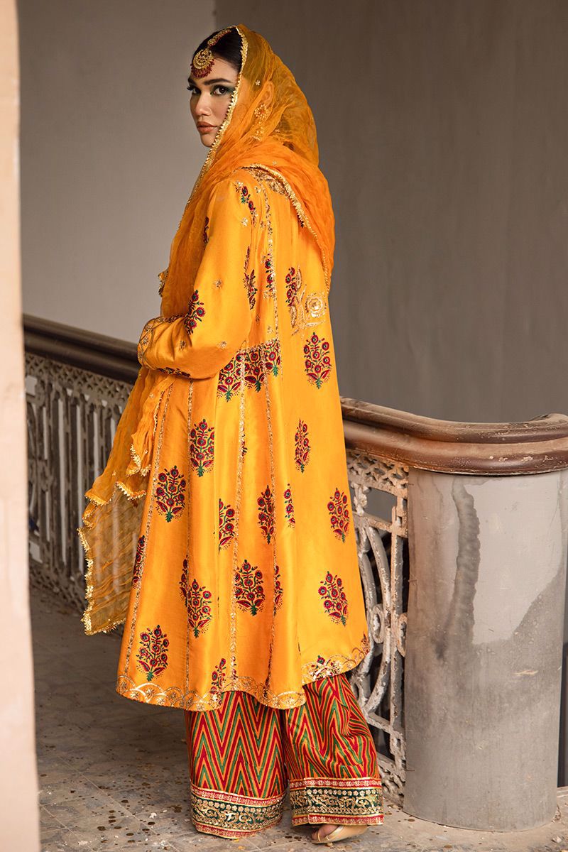 The Pink Tree Company | Wedding Wear | SAFFRON SYMPHONY - House Of Hania