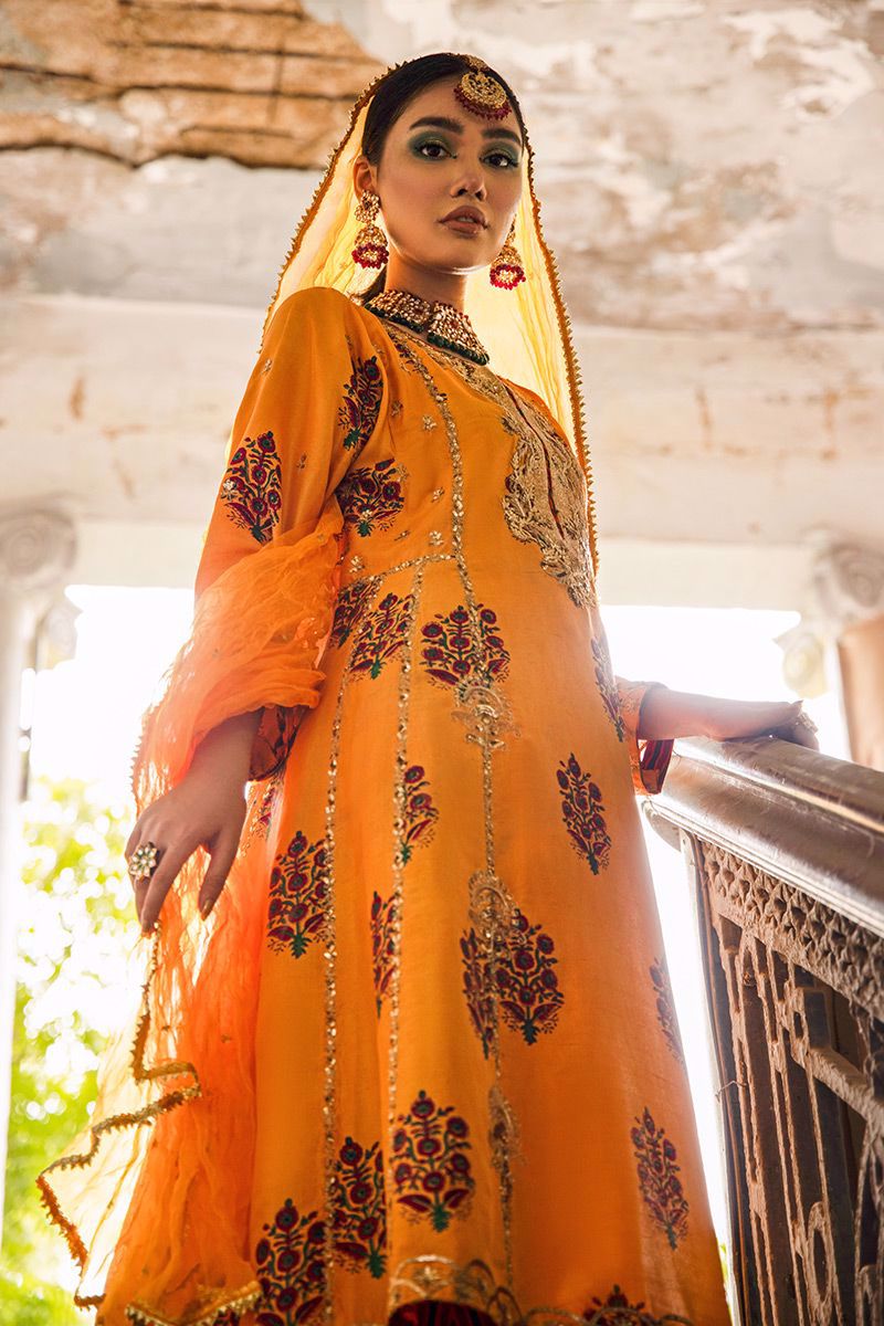 The Pink Tree Company | Wedding Wear | SAFFRON SYMPHONY - House Of Hania