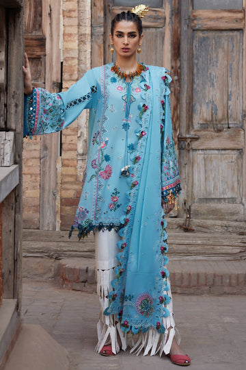 Elan | Luxury Lawn 25 | ISLA BLEU (EL25-11 A)