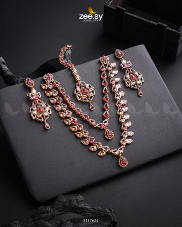 Urwa Hocane Necklace Set - House Of Hania