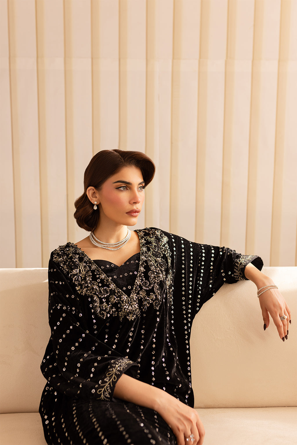 Vanya | Velvet Formals 24 |  KV-53 - House Of Hania