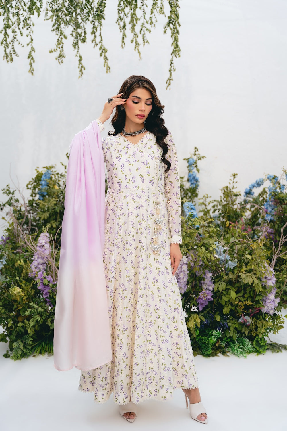 Vintage | Eid Edit 24 | Noor Anarkali - House Of Hania