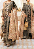 WEDDING FESTIVE ’24 VOL. 1 - GOLD TISSUE SHAWL - House Of Hania
