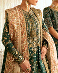 WEDDING FESTIVE ’24 VOL. 1 - GOLD TISSUE SHAWL - House Of Hania