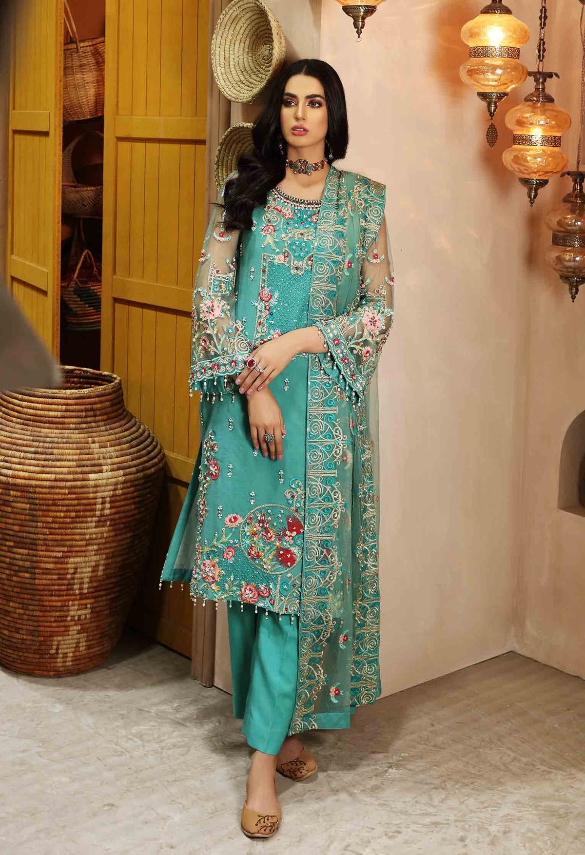 Waqas Shah | Ishq Naama | IVORY SAWN - House Of Hania