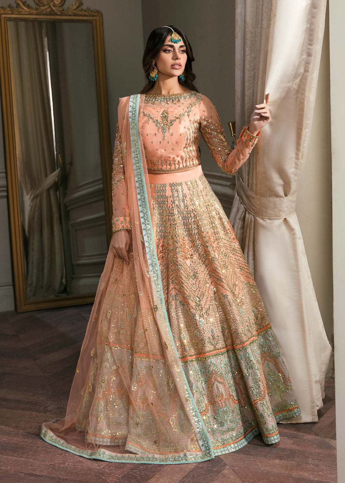 Waqas Shah | Malika - E - Elizabeth | ARTISTRY ROSE - House Of Hania