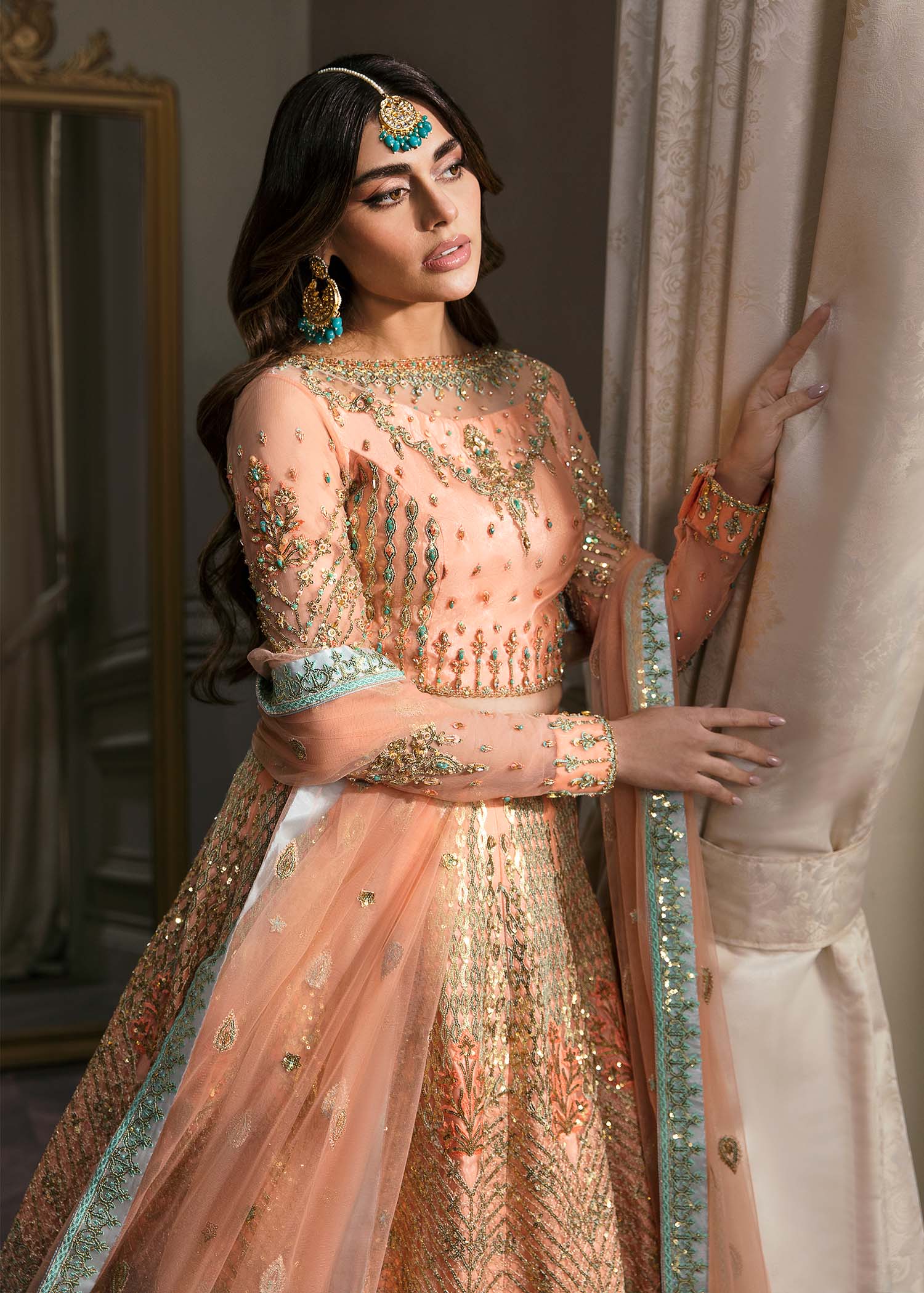 Waqas Shah | Malika - E - Elizabeth | ARTISTRY ROSE - House Of Hania