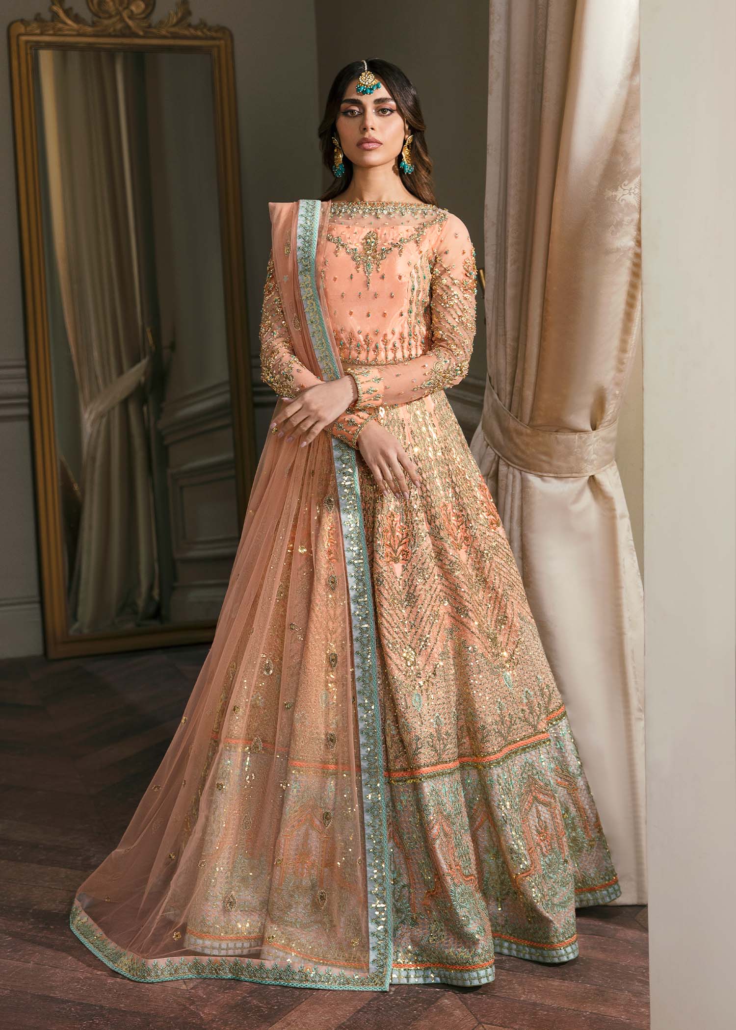 Waqas Shah | Malika - E - Elizabeth | ARTISTRY ROSE - House Of Hania