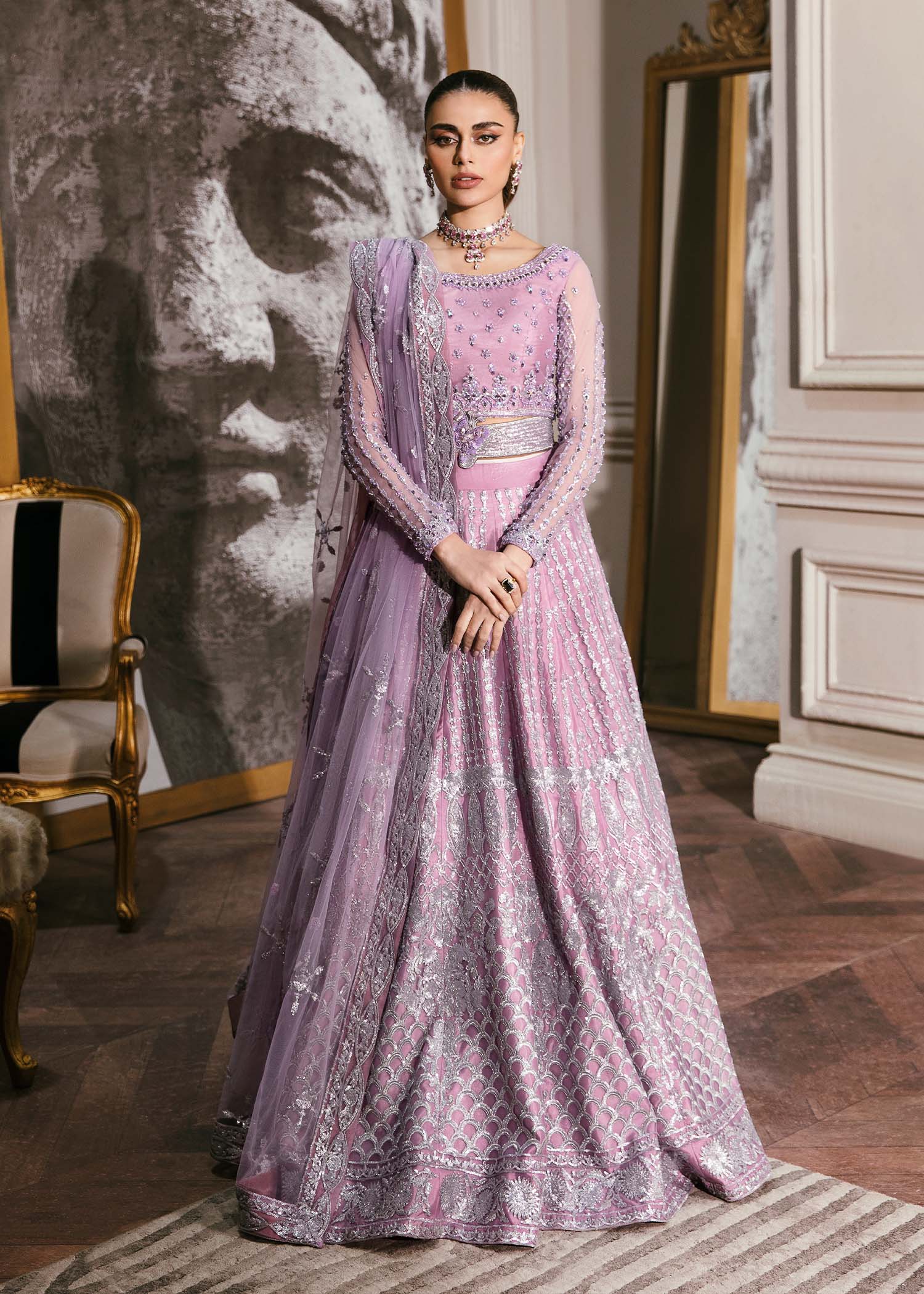 Waqas Shah | Malika - E - Elizabeth | ASTER - House Of Hania
