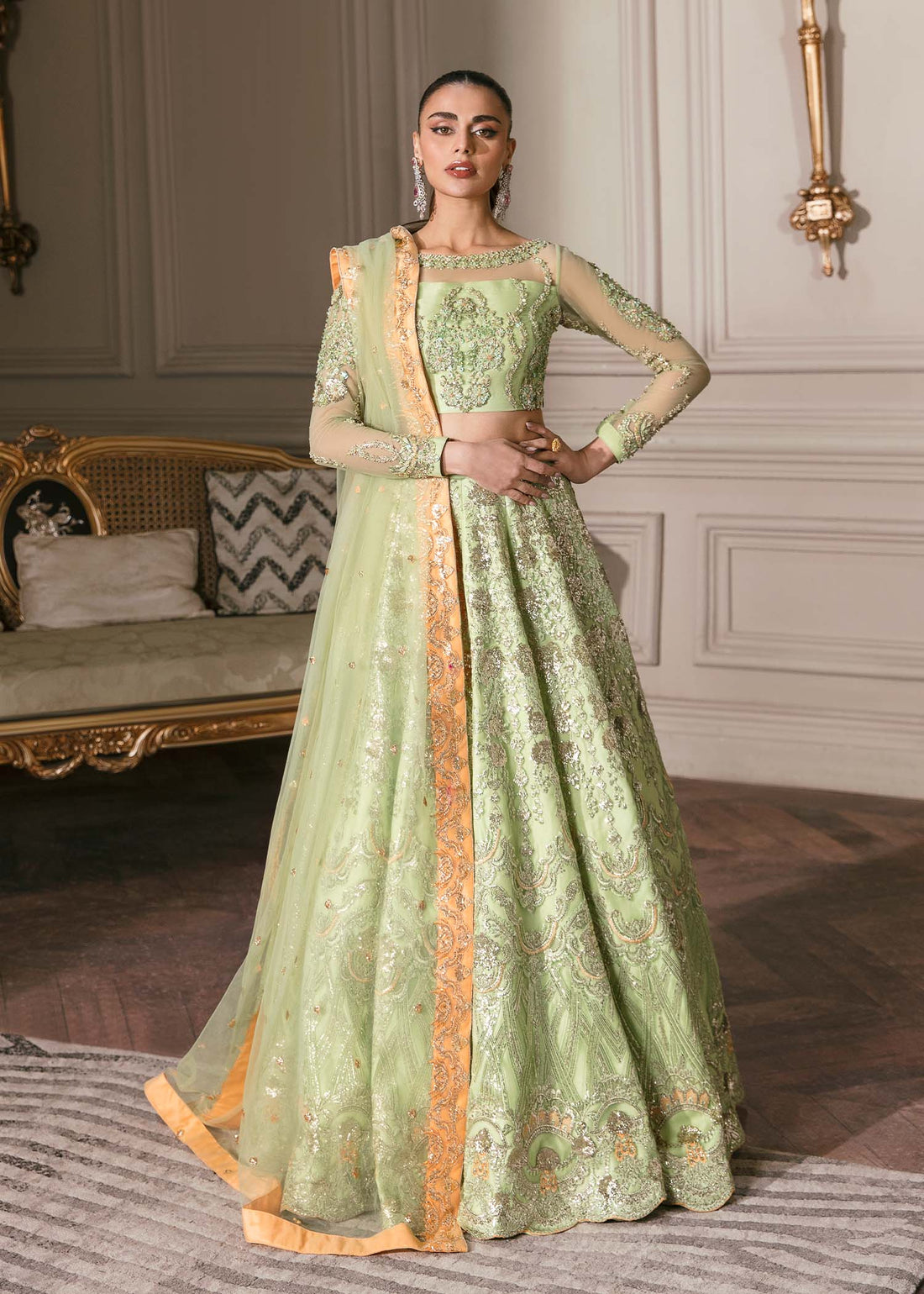 Waqas Shah | Malika - E - Elizabeth | DAISY - House Of Hania