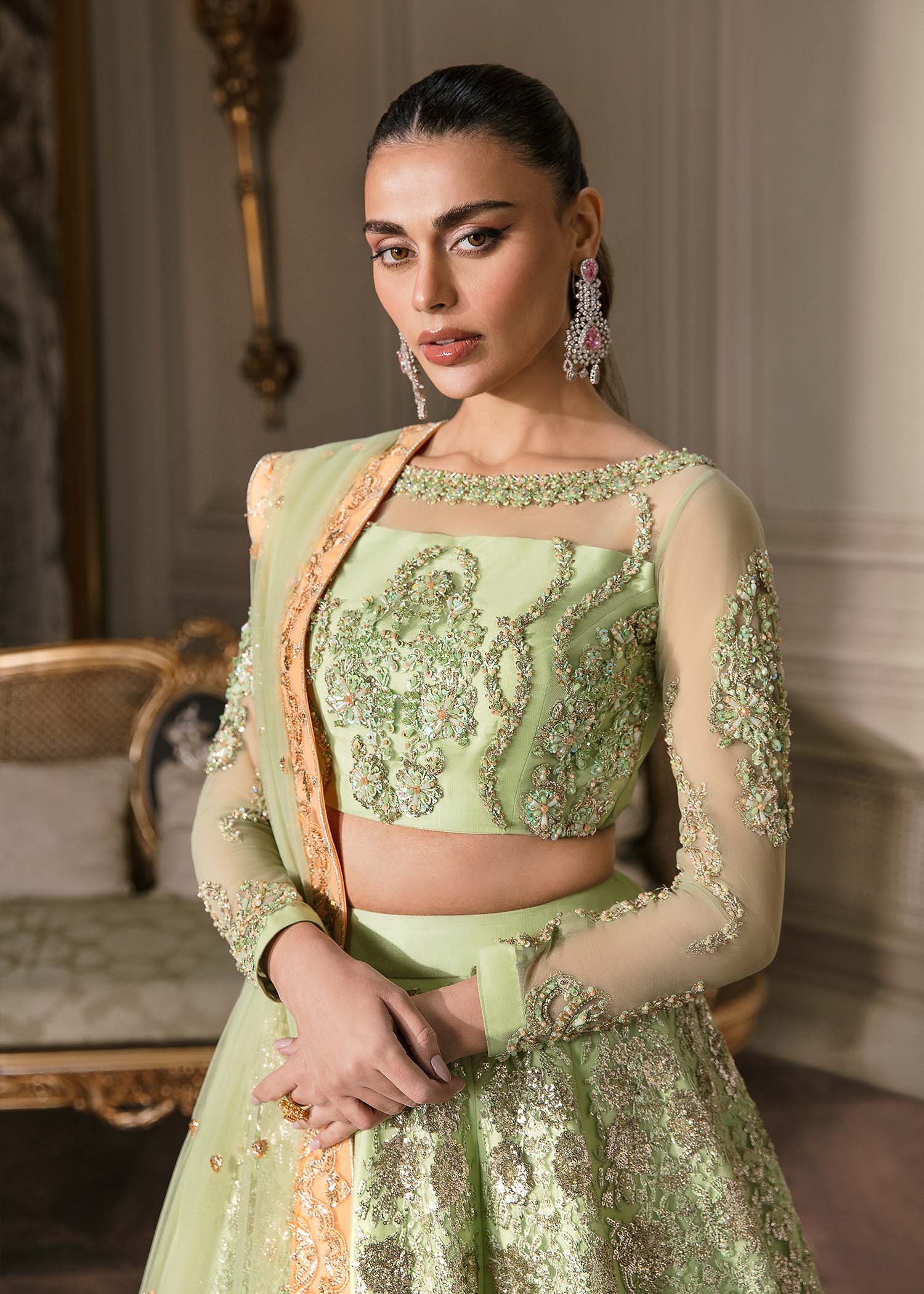 Waqas Shah | Malika - E - Elizabeth | DAISY - House Of Hania