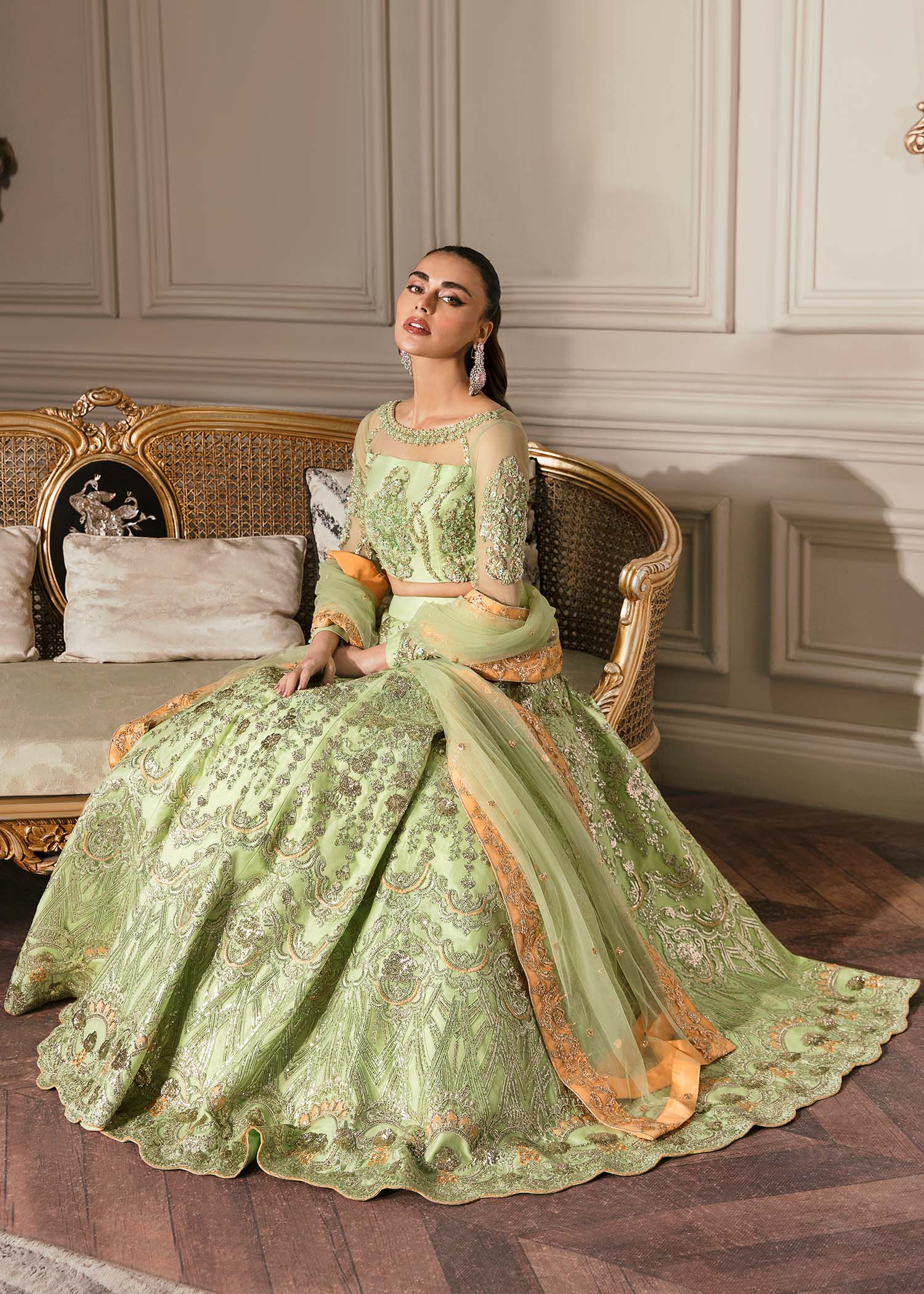 Waqas Shah | Malika - E - Elizabeth | DAISY - House Of Hania