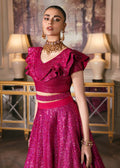 Waqas Shah | Malika - E - Elizabeth | FUCHSIA - House Of Hania