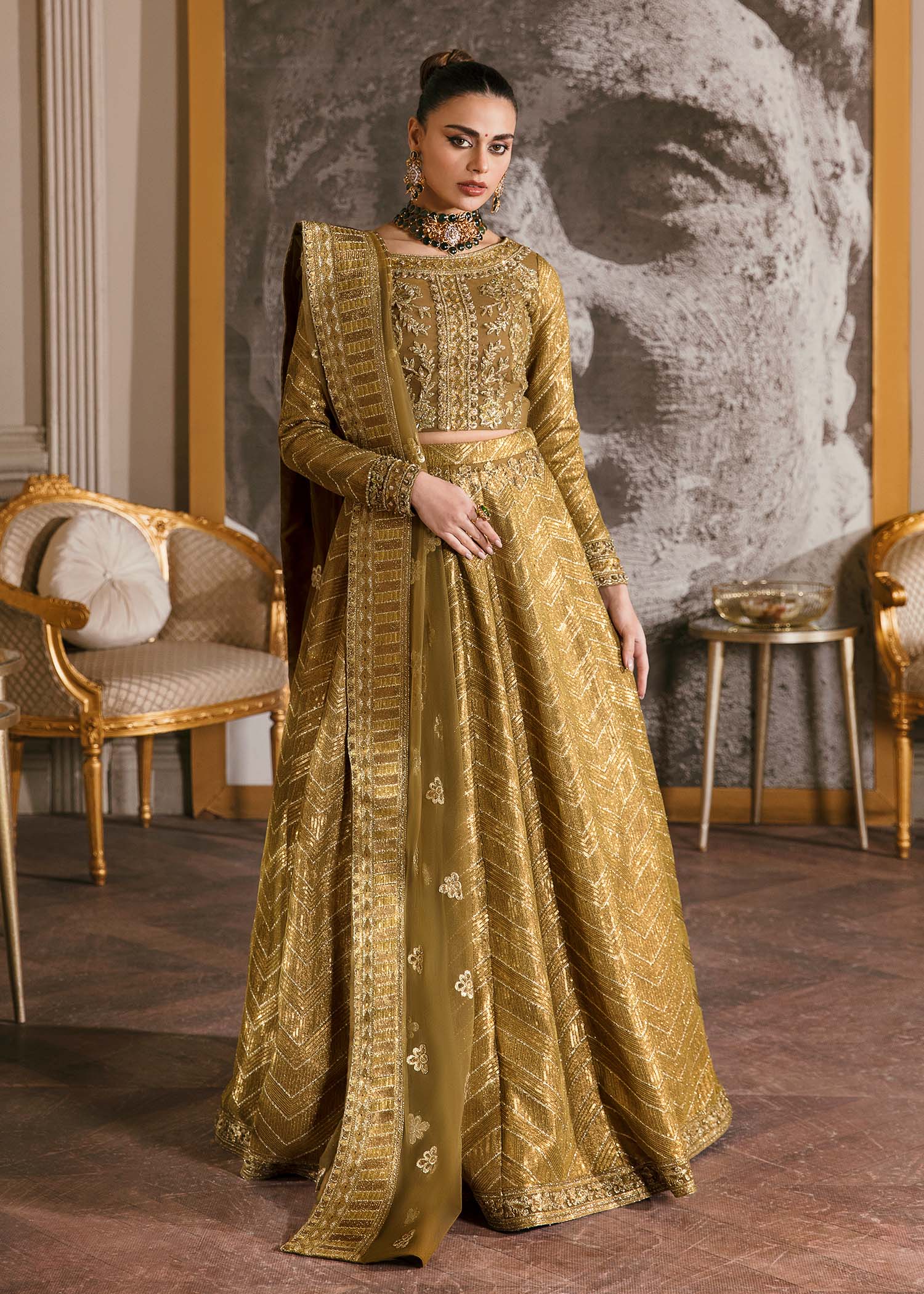 Waqas Shah | Malika - E - Elizabeth | ORCHID - House Of Hania