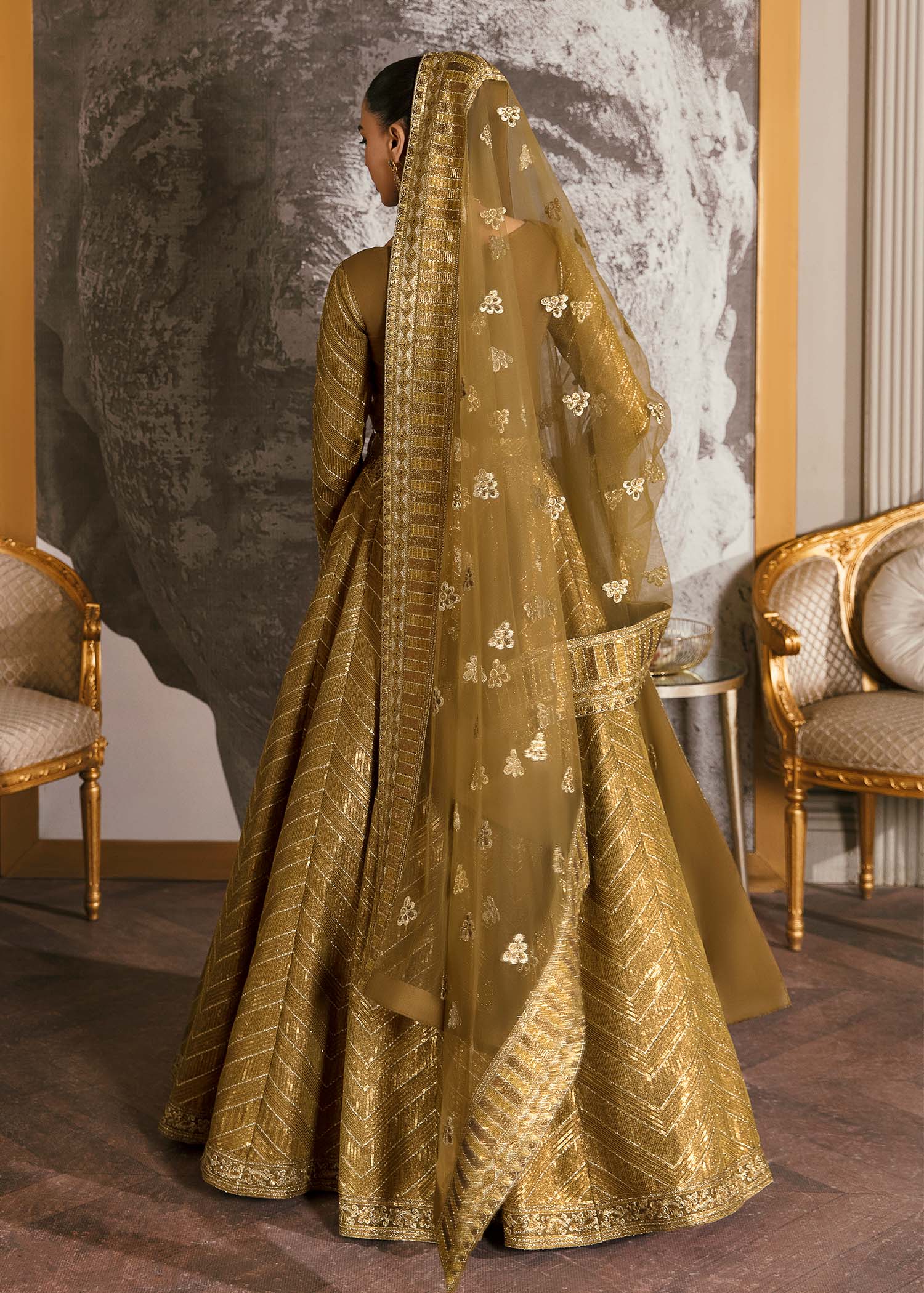 Waqas Shah | Malika - E - Elizabeth | ORCHID - House Of Hania
