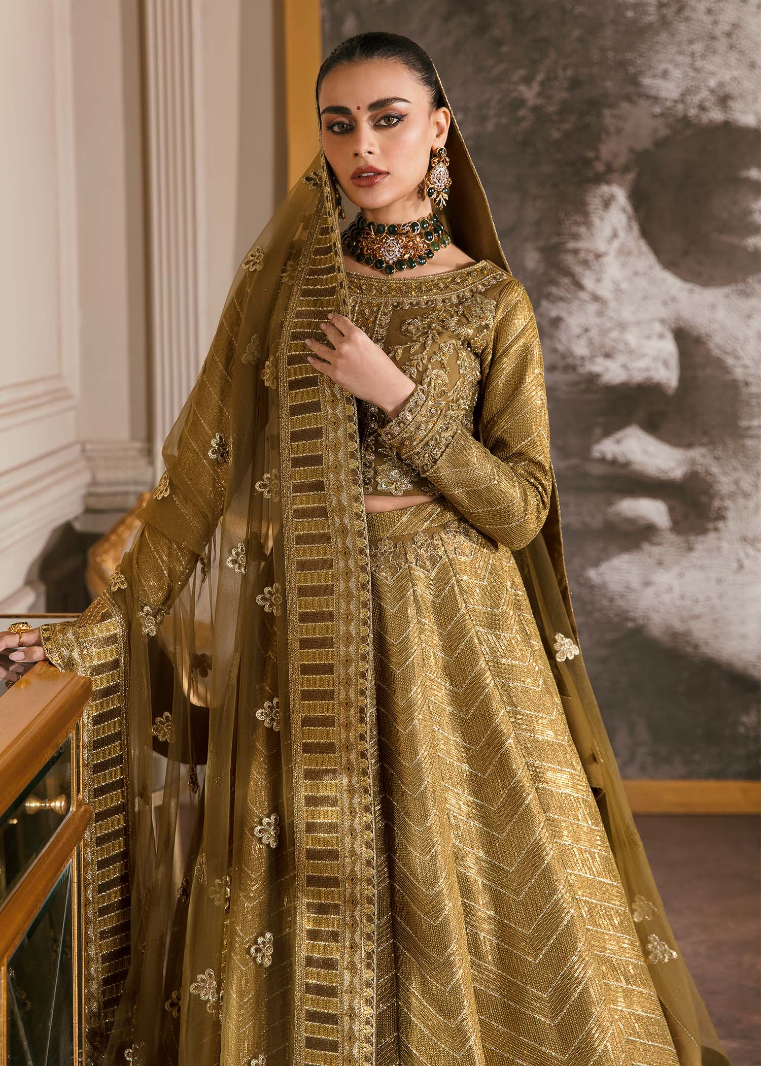 Waqas Shah | Malika - E - Elizabeth | ORCHID - House Of Hania