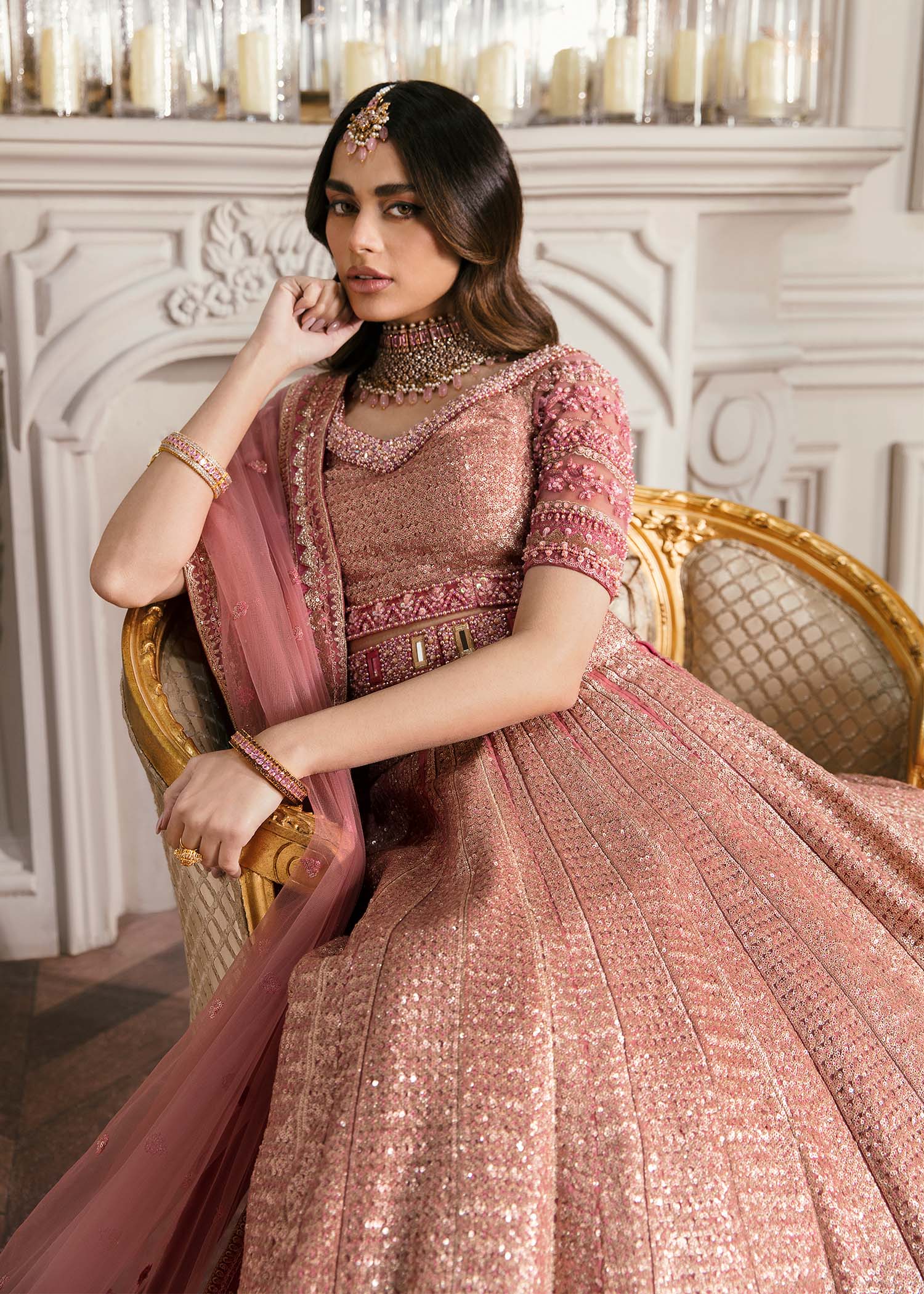 Waqas Shah | Malika - E - Elizabeth | PRIMROSE - House Of Hania