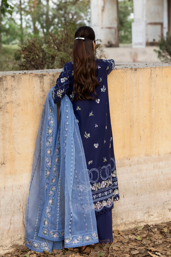Model wearing Afrozeh Shiddat shirt & trouser set