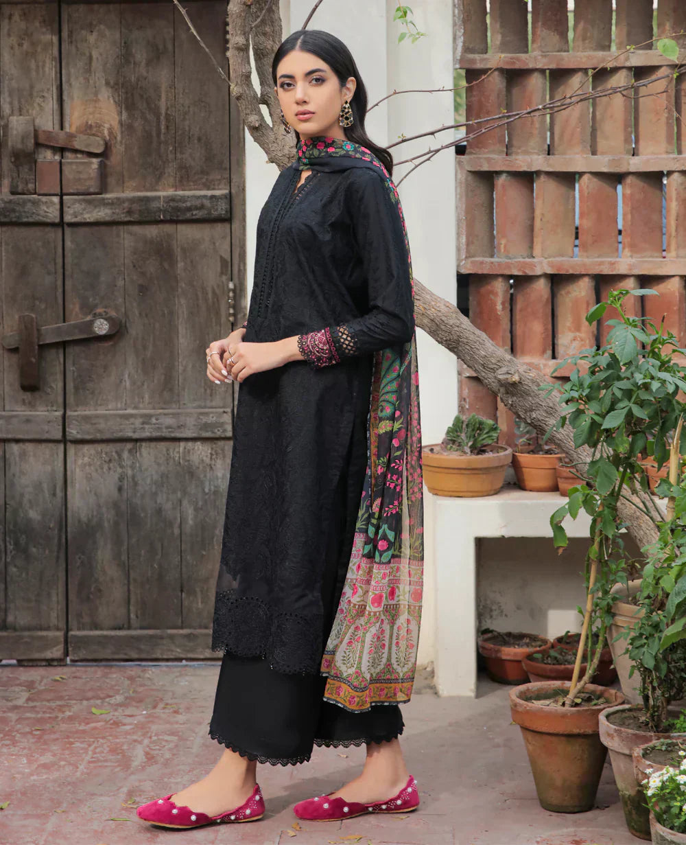 Xenia Formals | Lawn Collection 24 | Ellora - House Of Hania
