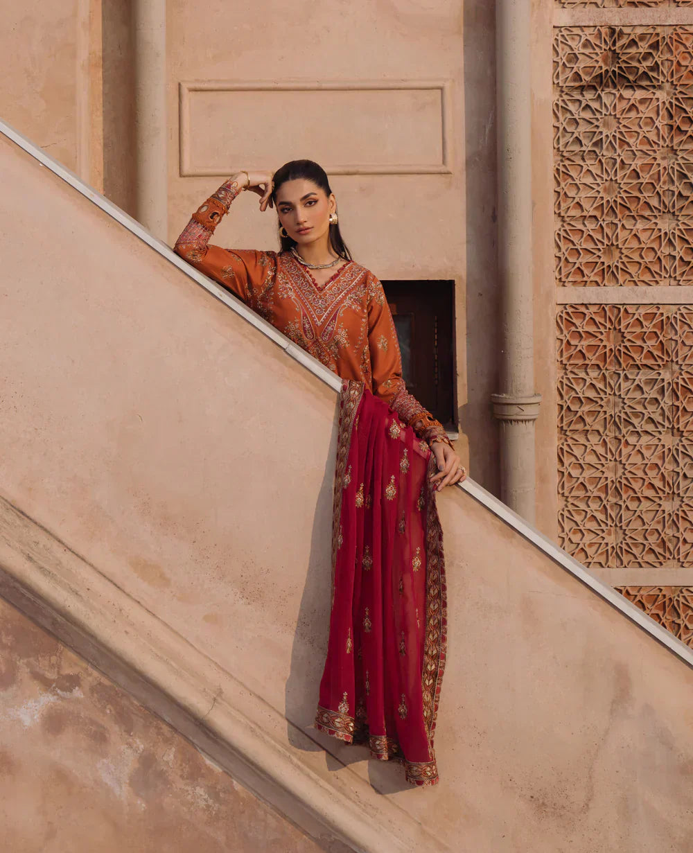 Xenia Formals | Lawn Collection 24 | Zafeerah - House Of Hania