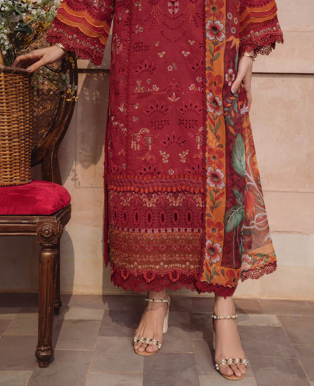Xenia Formals | Lawn Collection 24 | Zeba - House Of Hania
