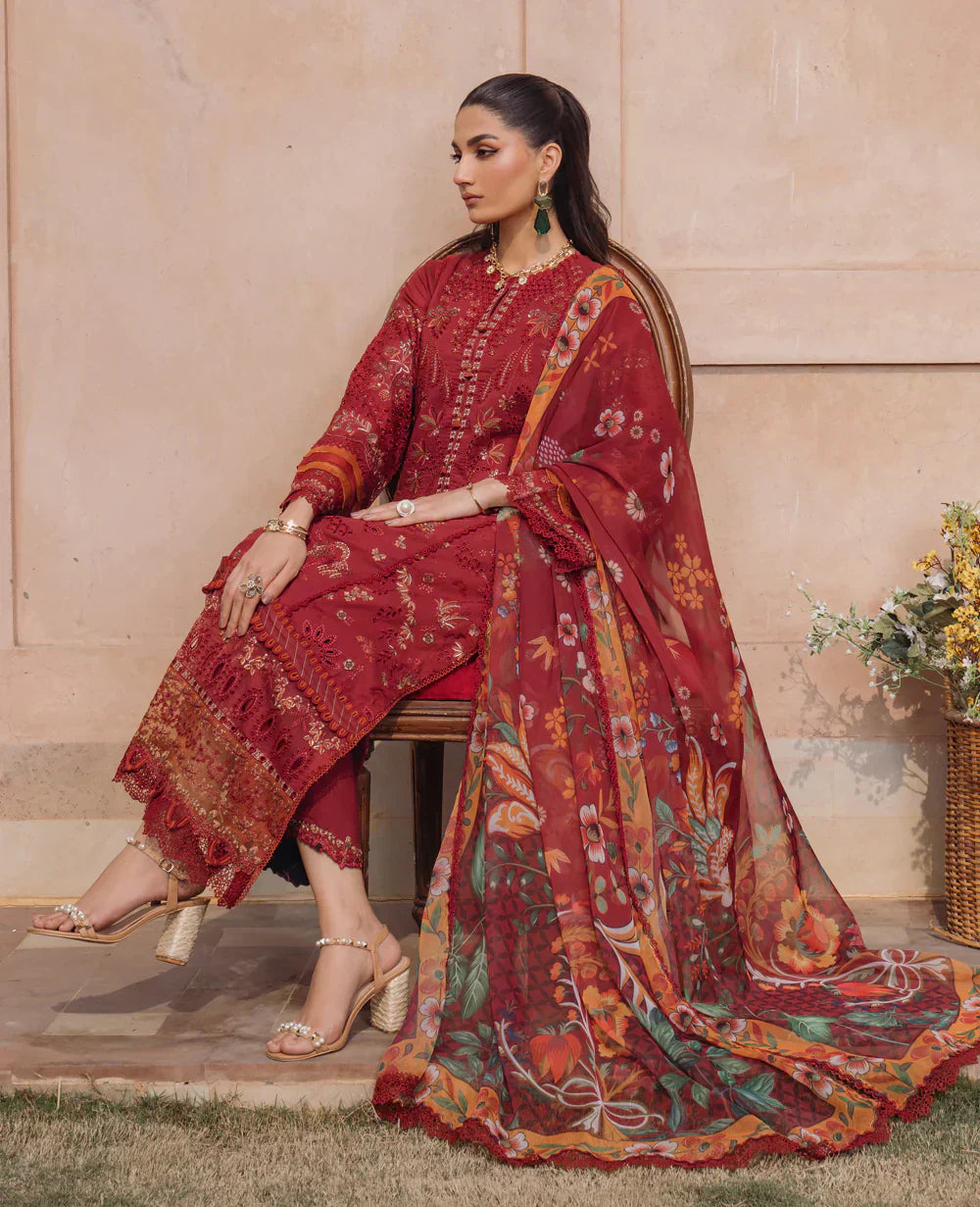 Xenia Formals | Lawn Collection 24 | Zeba - House Of Hania