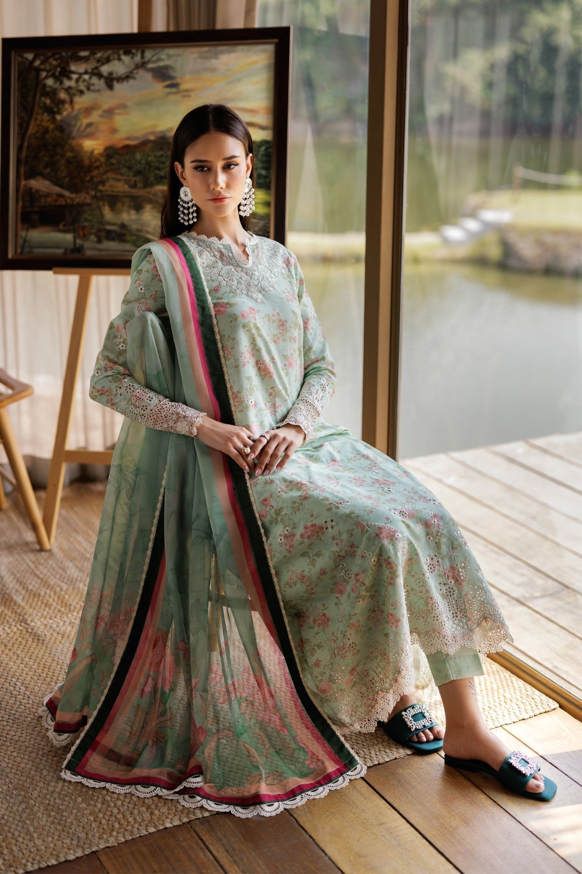 Xenia Formals | Luxury Lawn 25 | BARRIE - House Of Hania