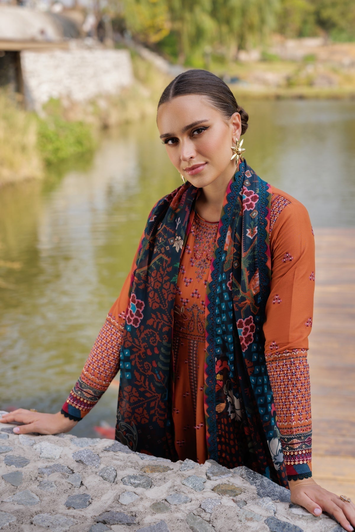 Xenia Formals | Luxury Lawn 25 | HANNAH - House Of Hania